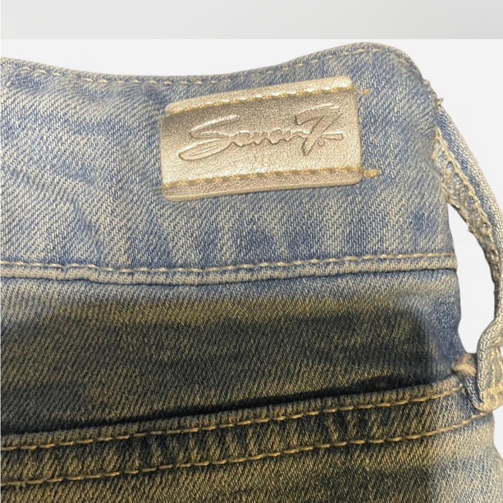 💰SALE 
Seven7 Women's Light Stone Washed Boot Cut Jeans 16W - Picture 4 of 8